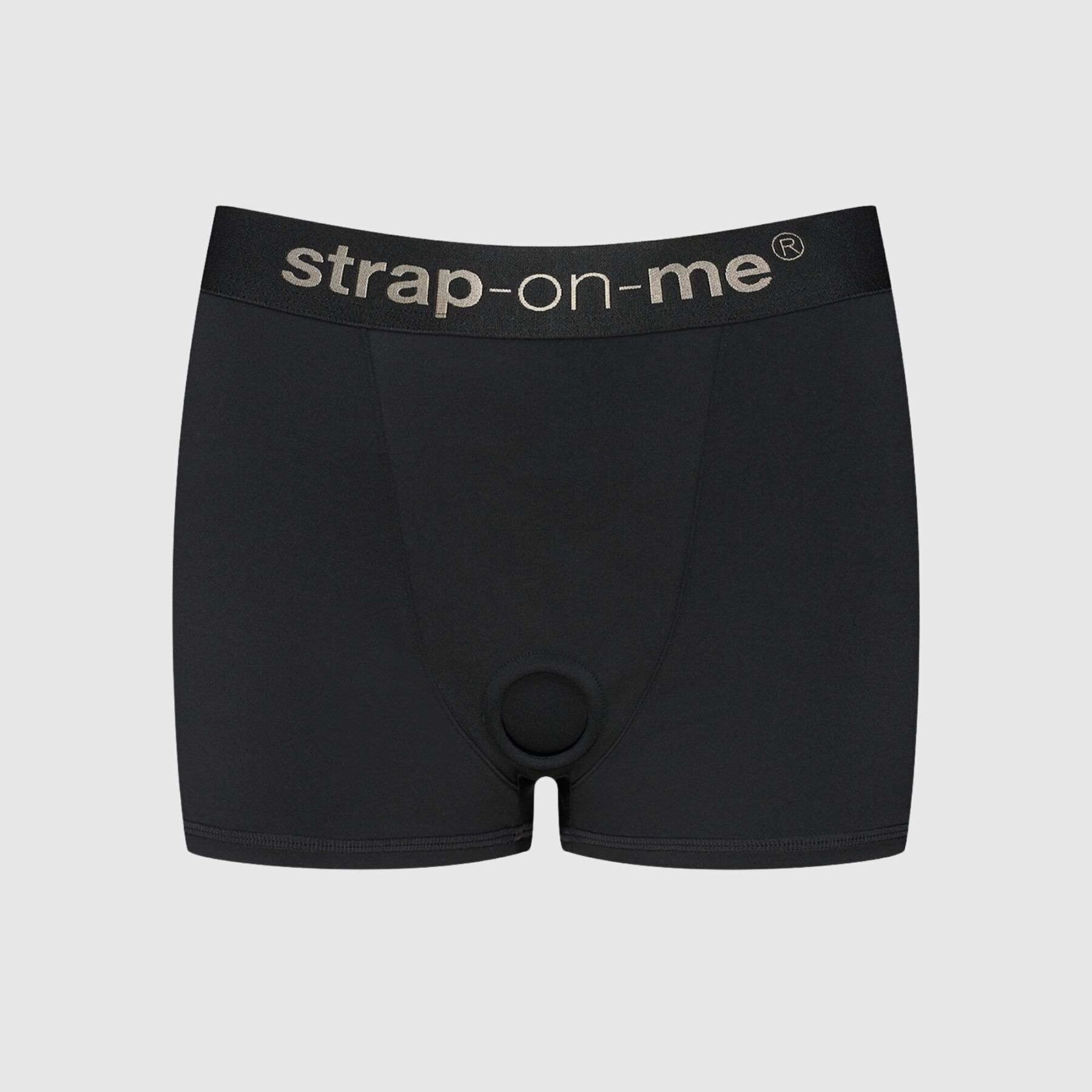 Шорти з фіксацією ділдо Strap-On-Me Harness Lingerie Allure - M - Black